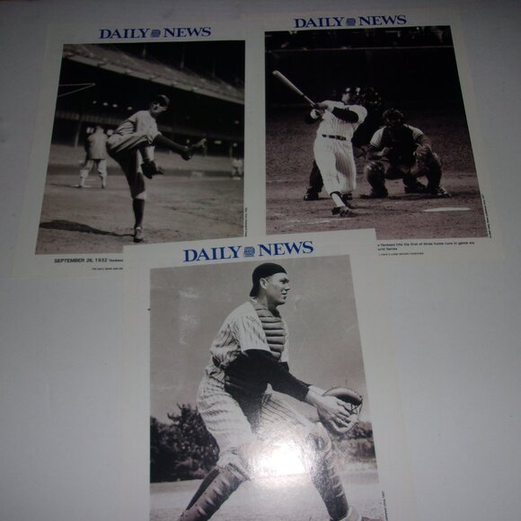 DAILY NEW NY YANKEES COLLECTIBLE PICTURES & COLLECTIBLE SPORTS MAGAZINES - Picture 11 of 16